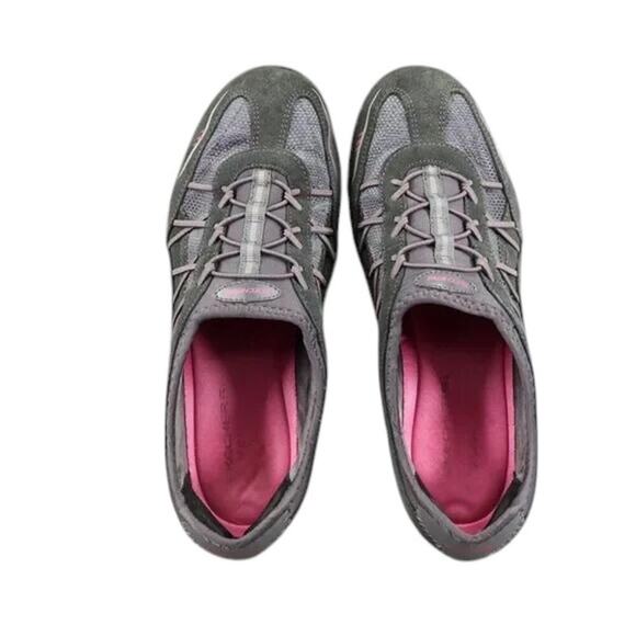 Skechers Shoes Womens 9.5 Sneaker Slip On Casual Weekender Comfort Active Gray - Picture 9 of 14